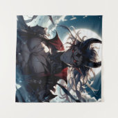 アニメの恐怖 タペストリー (正面(横))