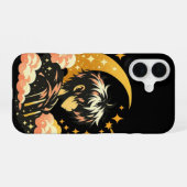 アニメの月光 - 美しいアニメデザイン iPhone 16ケース (裏面横)
