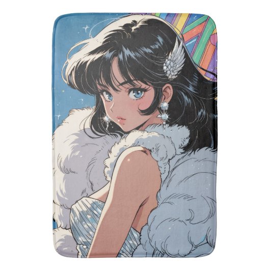 アニメの歌姫 バスマット (正面縦)