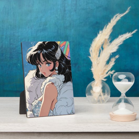 アニメの歌姫 フォトプラーク (側面)
