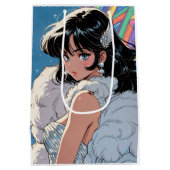アニメの歌姫 ミディアムペーパーバッグ (裏面)