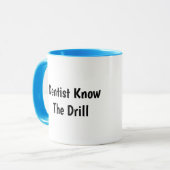 アニメの歯科医 マグカップ (正面左)