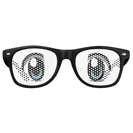 アニメの目 レトロサングラス (正面)