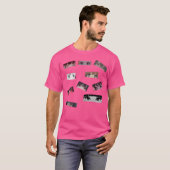 アニメの目 Tシャツ (正面フル)