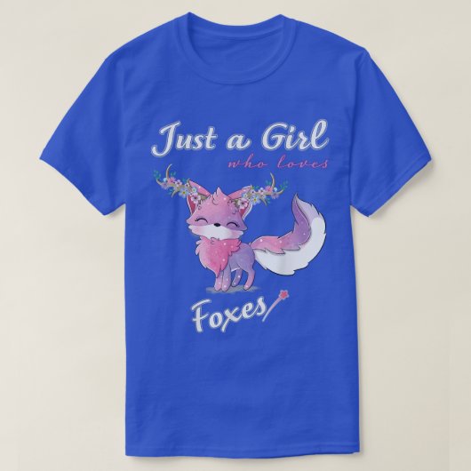 アニメの花を愛する女の子だけかわいい Tシャツ (デザイン正面)
