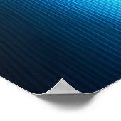 アニメの若い女性オレンジ色の炎の髪 | AI Art ポスター (角)