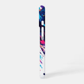 アニメの落書きカオス ― カラー スプラッシュ iPhone 16ケース (左側面)