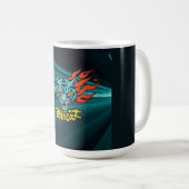 アニメの虎 コーヒーマグカップ (正面右)