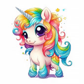 アニメの虹のユニコーンネクタイ ネクタイ