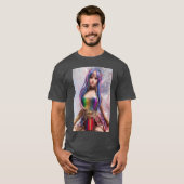 アニメの虹 ビンテージ Tシャツ (正面フル)