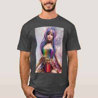 アニメの虹 ビンテージ Tシャツ