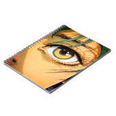 アニメの雰囲気が漂う女性スパイラルノート ノートブック (左側)