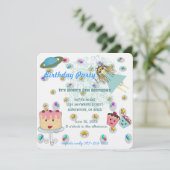 アニメの魔法の日 招待状 誕生日パーティー (スタンド正面)