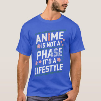アニメは一時の趣味じゃない一生のライフスタイルだ少年 Tシャツ