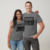 アニメは人生の友達 Tシャツ (ユニセックス)