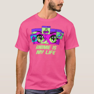 アニメは人生マンガオタク日本アニメーション Tシャツ