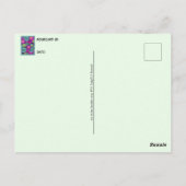 アニメは多肉食のポストクロッシング ポストカード (裏面)