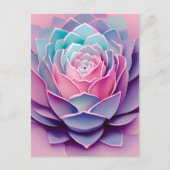 アニメは多肉食のポストクロッシング ポストカード (正面)