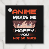アニメは私にとってあまり嬉しくはない フェイバータグ (正面)