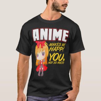 アニメは私にとってあまり嬉しくはない Tシャツ