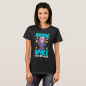 アニメは私の宇宙で、この世界のギーク女の子の川井 Tシャツ (正面フル)