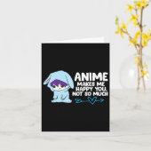 アニメは私を幸せにする カード (黄色い花)