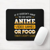 アニメもしのビデオゲームや マウスパッド (マウス)