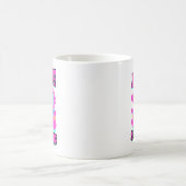 アニメやスケッチかわいいに気を取られる コーヒーマグカップ (中央)