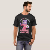 アニメやスケッチが大好きなスケッチ Tシャツ (正面フル)