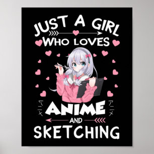 アニメやスケッチが大好きな女の子がDr. ポスター