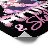 アニメやスケッチが大好きな女の子だけスケッチ ポスター (角)