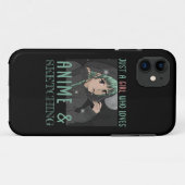 アニメやスケッチが大好きな女の子 Case-Mate iPhoneケース (裏面(横))