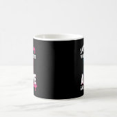 アニメやスケッチを愛する女の子に コーヒーマグカップ (中央)