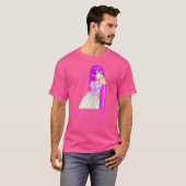 アニメやスケッチンが大好きな女の子だけ Tシャツ (正面フル)