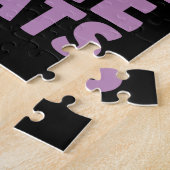 アニメや猫を愛する女の子だけのマンガハート ジグソーパズル (側面)