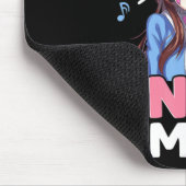 アニメや音楽アニメを愛する女の子だけの女性 マウスパッド (コーナー)