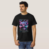 アニメやVRが大好きな女の子 Tシャツ (正面フル)