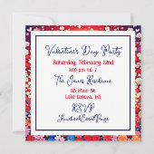 アニメをテーマにしたバレンタインデーパーティー セーブザデート (裏面)