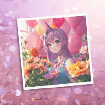 アニメをテーマにした誕生日