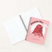 アニメをテーマにした ノートブック (内部)