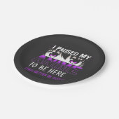 アニメを中断して良い場所に来た ペーパープレート (アングル)