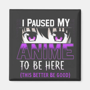 アニメを中断して良い場所に来た マグネット