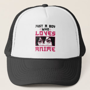 アニメを愛する少年Weeb Otaku キャップ