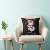 アニメを本当に愛している女の子 クッション (椅子)