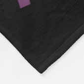 アニメを本当に愛している女の子 フリースブランケット (角)