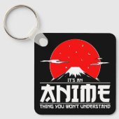 アニメを理解できないのはアニメだ キーホルダー (正面)