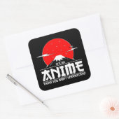 アニメを理解できないのはアニメだ スクエアシール (封筒)