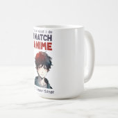 アニメを見る コーヒーマグカップ (正面右)