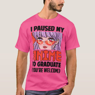 アニメを2022年の大学院クラスに一時停おもしろい止 Tシャツ