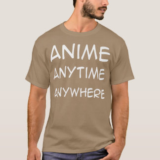 アニメアニタイム・アニおもしろいオチャ10代のージ・ガールズ Tシャツ